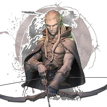 Фигурка Модели из смолы GK 1/10 ancient fantasy MAN warrior бюст солдата из смолы Неокрашенный Модельный Комплект В Разобранном Виде