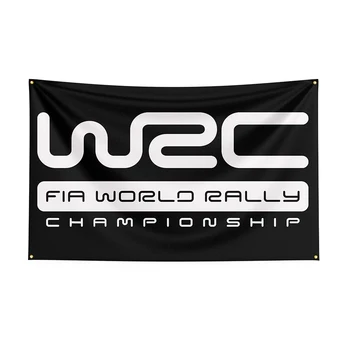 Флаг WSC Racings размером 3x5, баннер с изображением гоночного автомобиля из полиэстера для декора 1