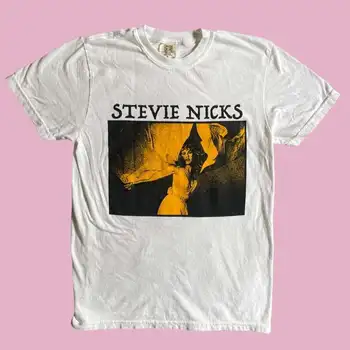 Футболка Stevie Nicks редкого дизайна, белая футболка с коротким рукавом, футболка S-5XL NH4867