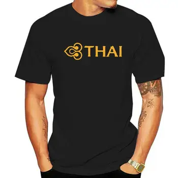 Футболка с винтажным логотипом Thai Airways, Тайская авиакомпания
