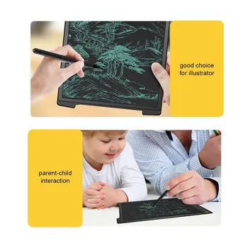 12-дюймовый ЖК-планшет для рисования, портативный цифровой блокнот, Электронная графическая доска, заметки, напоминание с помощью стилуса